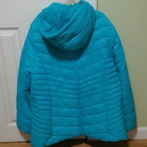 Aqua blue Womens coat